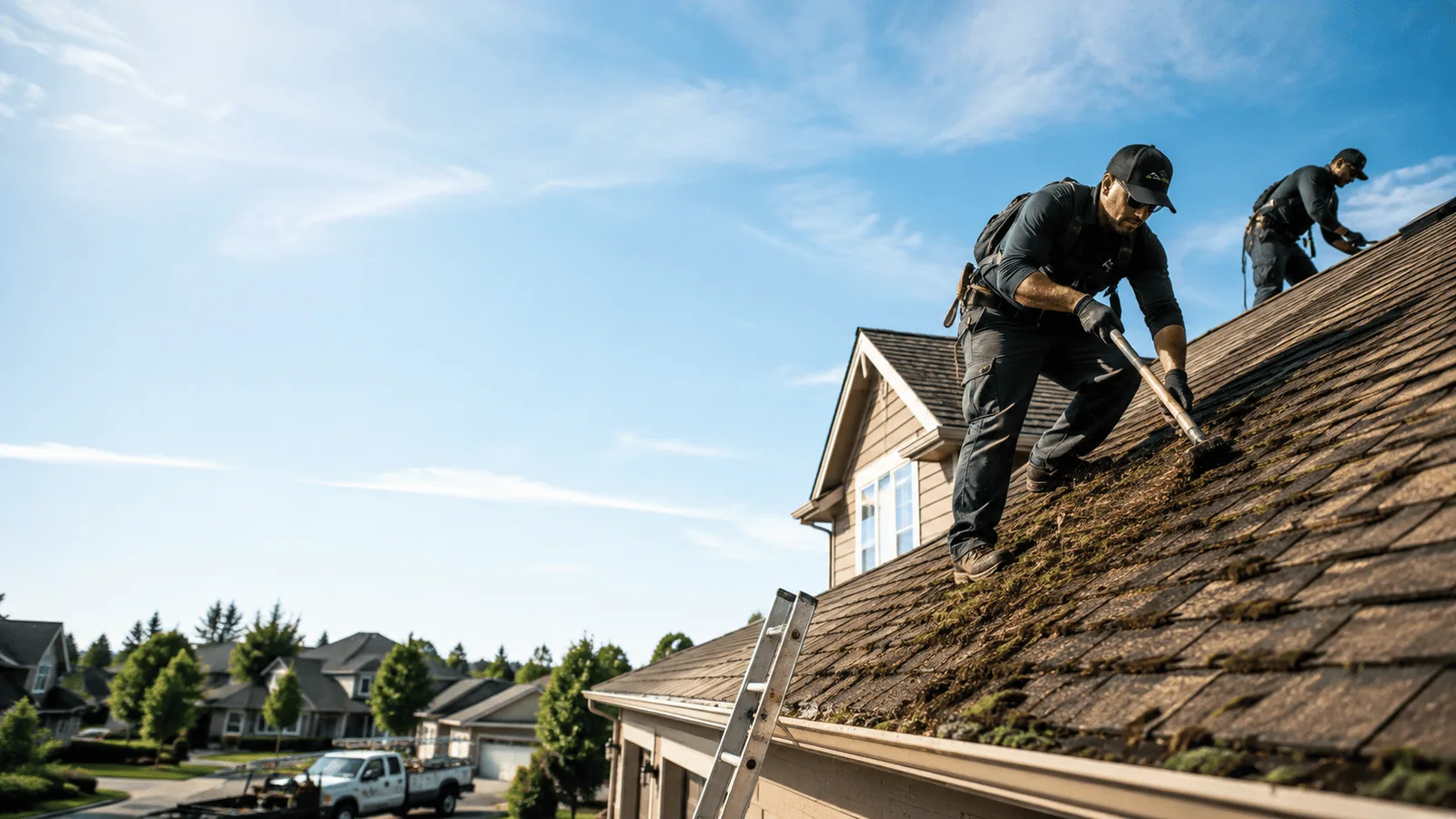 Roof Moss Removal in Mcroberts, KY near me